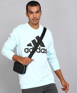 ADIDAS Full Sleeve Printed Men Sweatshirt