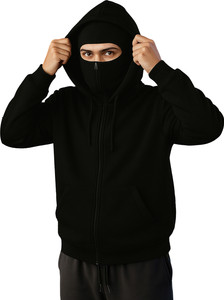 JUGULAR Full Sleeve Solid Men Sweatshirt