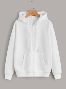 BEING WANTED Full Sleeve Solid Men Sweatshirt