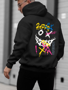 hip hop fashion Full Sleeve Printed Men Sweatshirt - Image 3