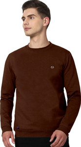 Triptee Full Sleeve Solid Men Sweatshirt