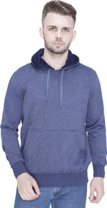 Kiva Fashion Full Sleeve Solid Men Reversible Sweatshirt