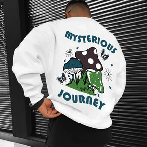 AUSK Full Sleeve Graphic Print Men Sweatshirt