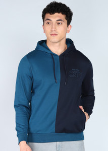 PARK AVENUE Full Sleeve Self Design Men Sweatshirt
