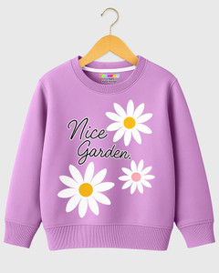 Kuchipoo Full Sleeve Printed Girls Sweatshirt