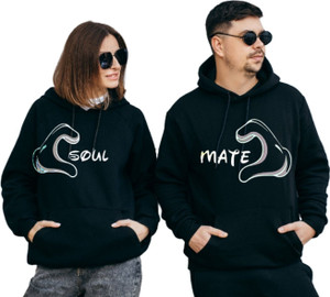 Be Crazy Full Sleeve Printed Men & Women Sweatshirt