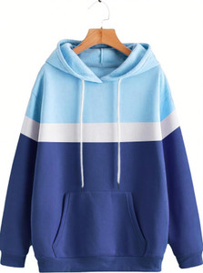 BEING WANTED Full Sleeve Color Block Men Sweatshirt