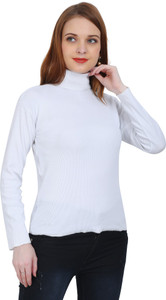 RED CLOVER Full Sleeve Solid Women Sweatshirt