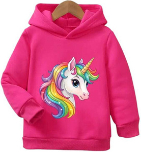 KEESOR Full Sleeve Printed Girls Sweatshirt