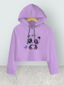 ZENWREN Full Sleeve Printed Girls Sweatshirt