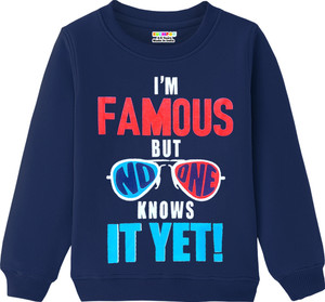 Kuchipoo Full Sleeve Printed Boys Sweatshirt