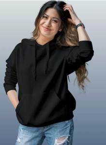 Nilan Tees Wear Full Sleeve Solid Women Sweatshirt