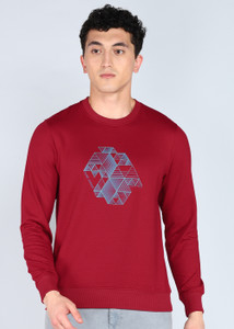 PARK AVENUE Full Sleeve Printed Men Sweatshirt