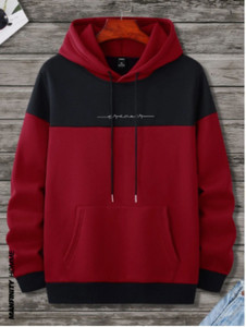 TAZO Full Sleeve Solid Men Sweatshirt