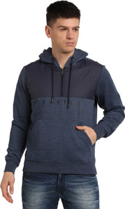 TURTLE Full Sleeve Color Block Men Sweatshirt
