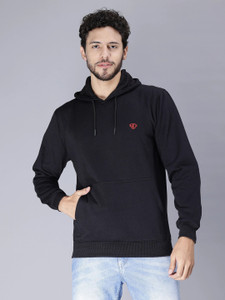 We Perfect Full Sleeve Solid Men Sweatshirt