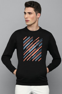 LOUIS PHILIPPE Full Sleeve Printed Men Sweatshirt