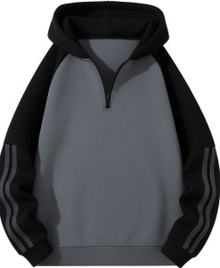 JERKYN Full Sleeve Color Block Men Sweatshirt