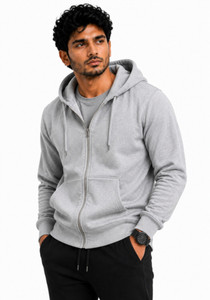 EMEX Full Sleeve Solid Men Sweatshirt - Image 5