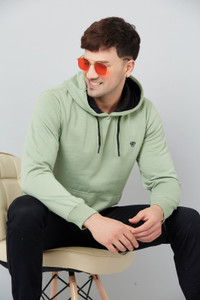 We Perfect Full Sleeve Solid Men Sweatshirt