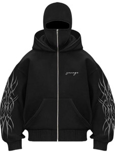 Be Savage Full Sleeve Printed Men Sweatshirt