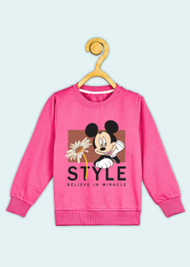 DISNEY BY MISS & CHIEF Full Sleeve Printed Boys Sweatshirt
