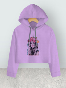 ZENWREN Full Sleeve Printed Girls Sweatshirt