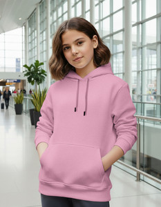 TENRUN Full Sleeve Solid Girls Sweatshirt