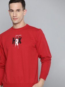 HRX by Hrithik Roshan Full Sleeve Printed Men Sweatshirt