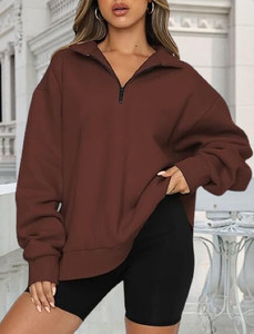ColorChakra Full Sleeve Solid Women Sweatshirt