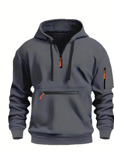 NAUGHTYMEN Full Sleeve Solid Men Sweatshirt