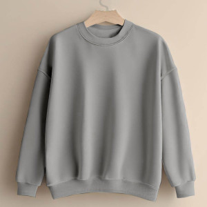 INFIRAX Full Sleeve Solid Men Sweatshirt