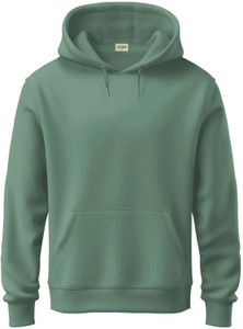 ADRO Full Sleeve Solid Men Sweatshirt