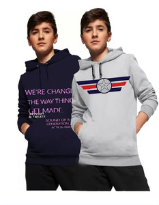 एफटीसी फैशंस लड़कों के लिए फुल स्लीव ग्राफिक प्रिंट स्वेट-शर्ट