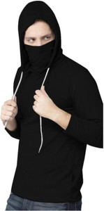 REVIZO Full Sleeve Solid Men Sweatshirt