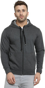 SCOTT INTERNATIONAL Full Sleeve Solid Men Sweatshirt