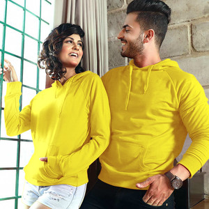 AKSHAT CREATION Full Sleeve Solid Couple Sweatshirt