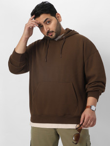 Urbano Plus Full Sleeve Solid Men Sweatshirt