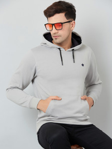 We Perfect Full Sleeve Solid Men Sweatshirt