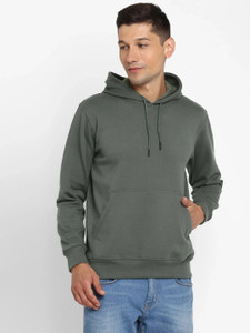Alan Jones Full Sleeve Solid Men Sweatshirt
