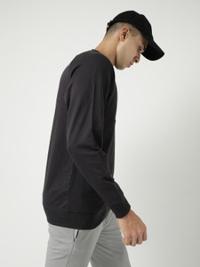 Wildcraft Full Sleeve Solid Men Sweatshirt