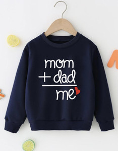 toystshirt Full Sleeve Printed Boys & Girls Sweatshirt