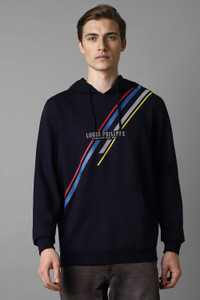 Louis Philippe Sport Full Sleeve Solid Men Sweatshirt