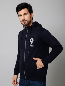 CANTABIL Full Sleeve Solid Men Sweatshirt