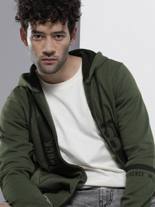 The Indian Garage Co. Full Sleeve Color Block Men Sweatshirt