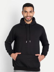 Absolute Defense Full Sleeve Solid Men Sweatshirt
