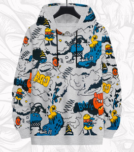 TRIPR Full Sleeve Printed Men Sweatshirt