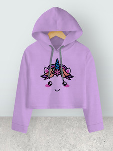 ZENWREN Full Sleeve Printed Girls Sweatshirt