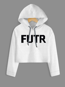 TOPTUDE Full Sleeve Printed Girls Sweatshirt