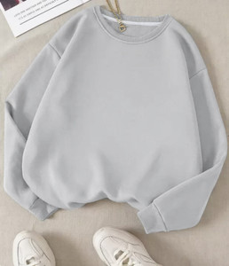 MACK JONNEY Full Sleeve Solid Women Sweatshirt